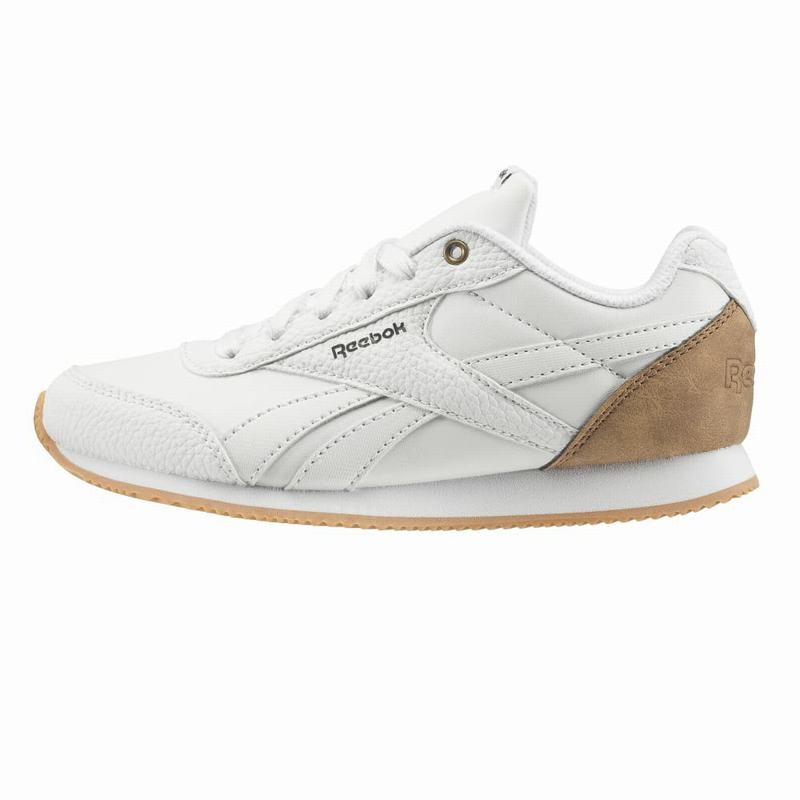 Reebok Royal Classic Jogger 2 Tenisky Chlapcenske - Biele/Hnede CB8825BM